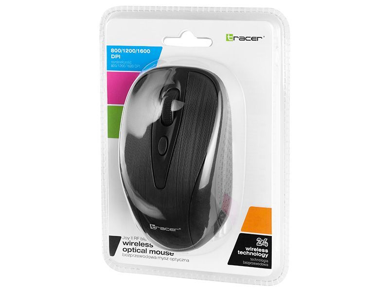 Tracer JOY II RF Nano USB Wireless Mouse Black