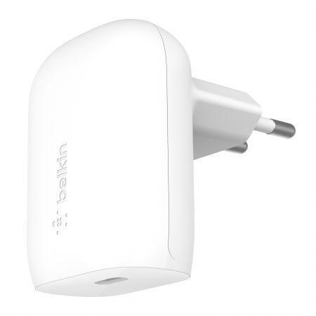 Belkin BoostCharge USB-C PD 3.0 PPS Wall Charger 30W White