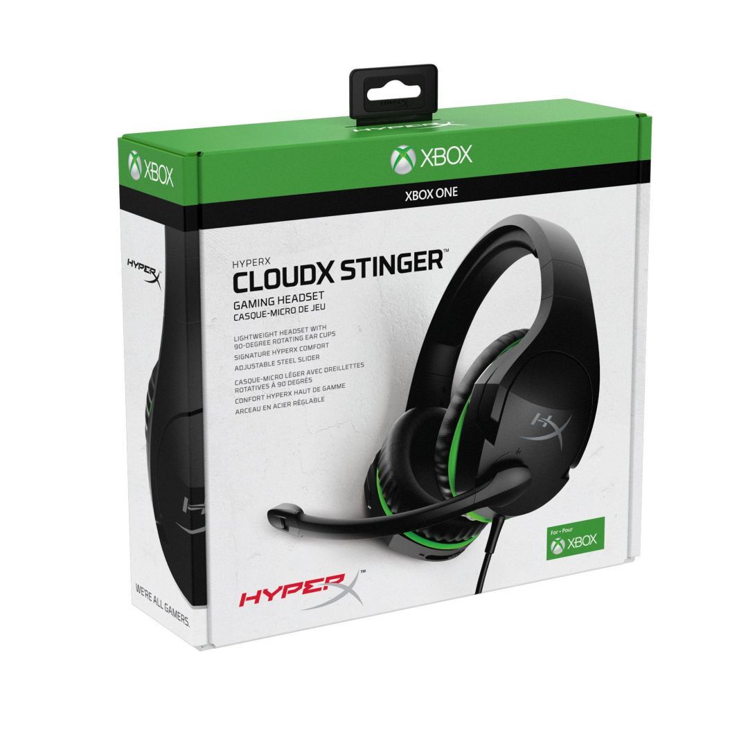 Kingston HyperX CloudX Stinger Gamer Headset Black/Green (Xbox Licensed)