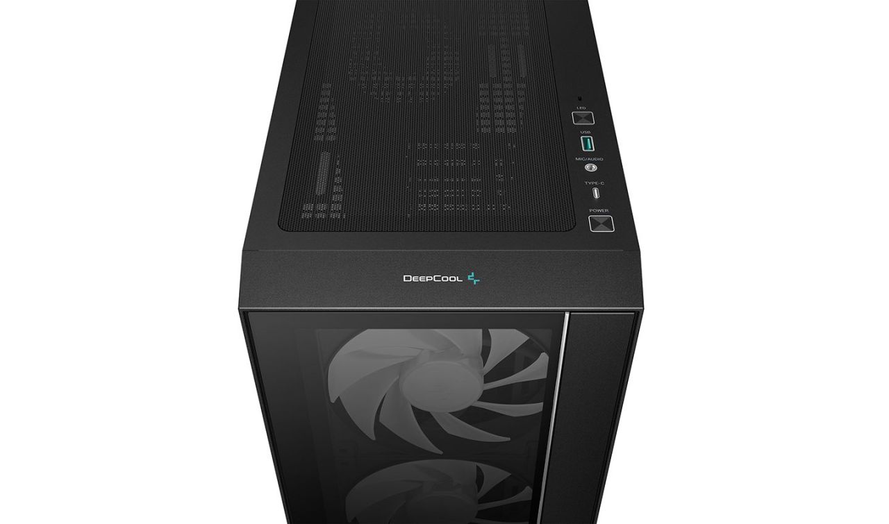 DeepCool Matrexx 55 V4 C Tempered Glass Black