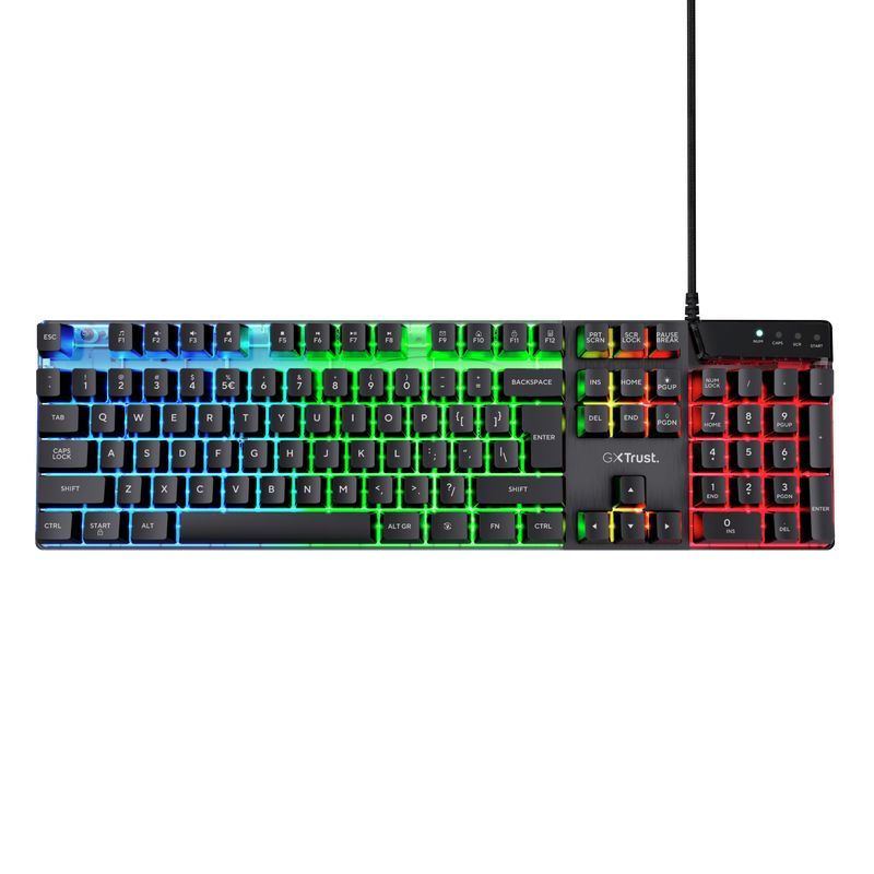 Trust GXT 835 Azor Gaming Keyboard Combo Black HU