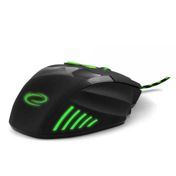 Esperanza MX201 Wolf Gamer mouse Black/Green