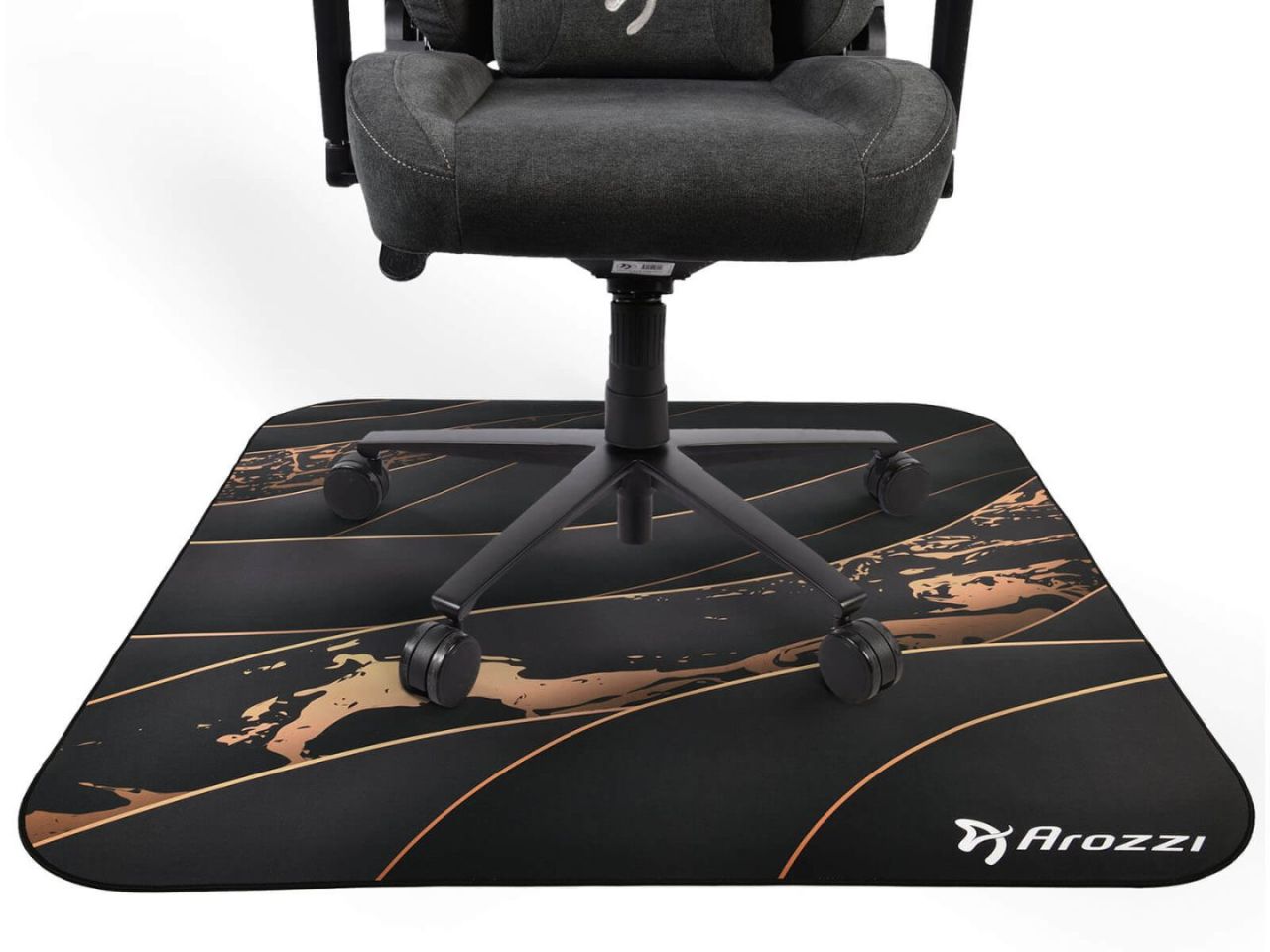 Arozzi Zona Quattro Floor Pad Gaming Szőnyeg Black/Gold