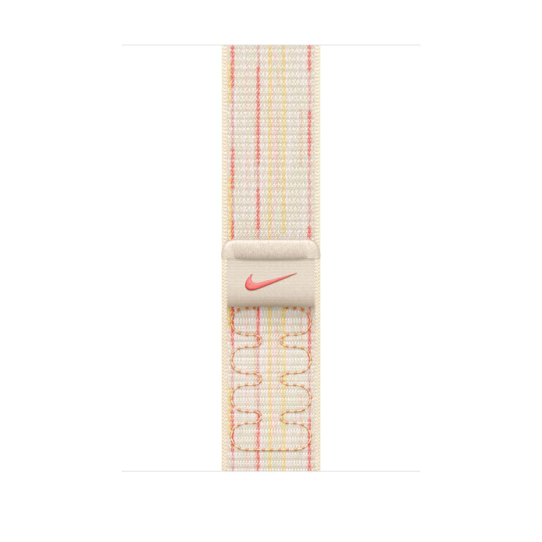 Apple Watch 46mm Nike Sport Loop Starlight/Pink