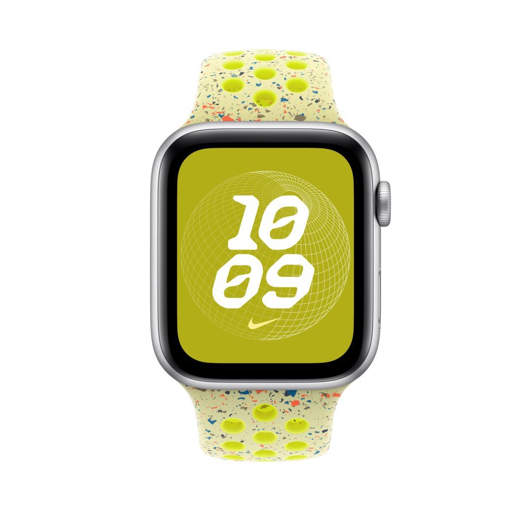 Apple Watch 46mm Nike Sport Band Volt Splash S/M