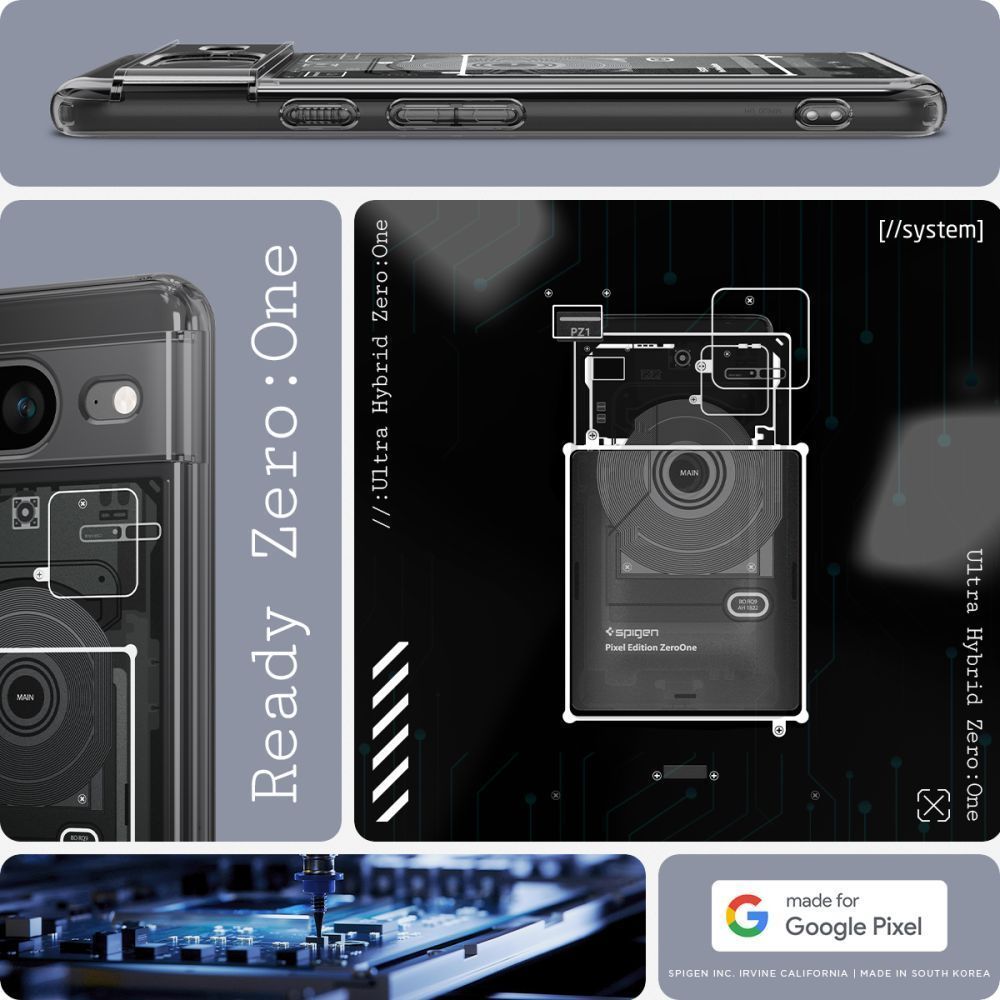 Spigen Ultra Hybrid Google Pixel 8 Zero One