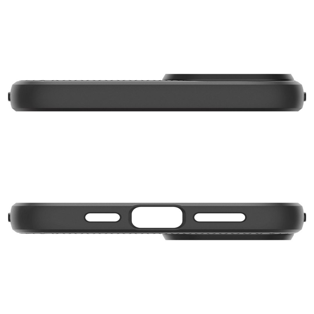 Spigen iPhone 15 Case Liquid Air Matte Black