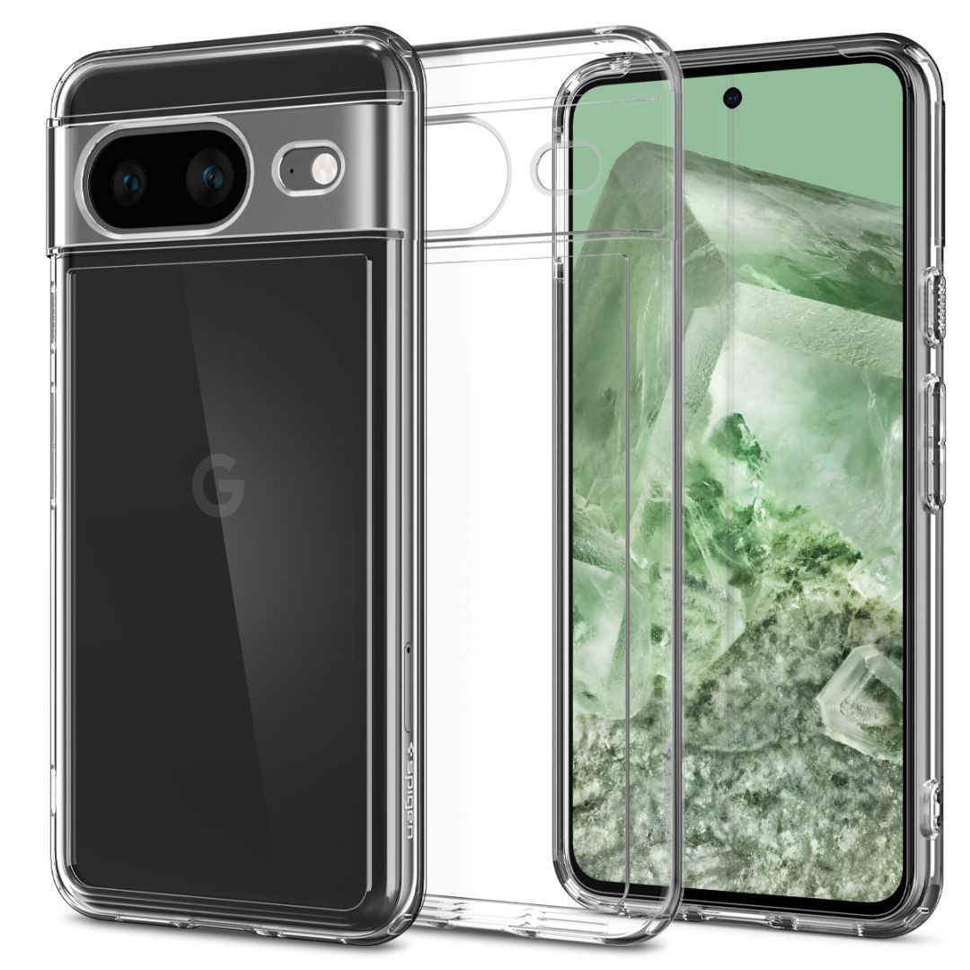 Spigen Google Pixel 8 Ultra Hybrid Crystal Clear