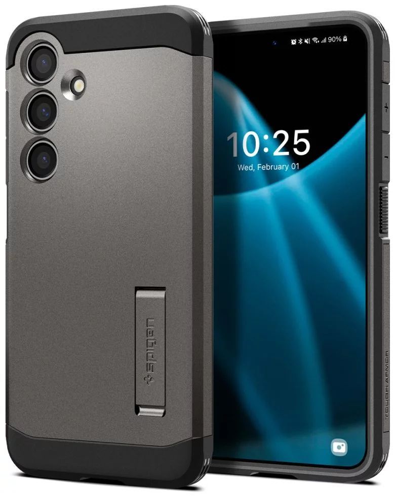 Spigen Tough Armor for Samsung Galaxy S24 Gunmetal