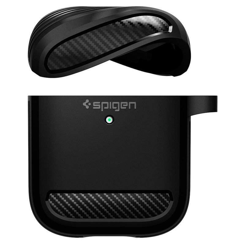 Spigen Rugged Armor, black - AirPods