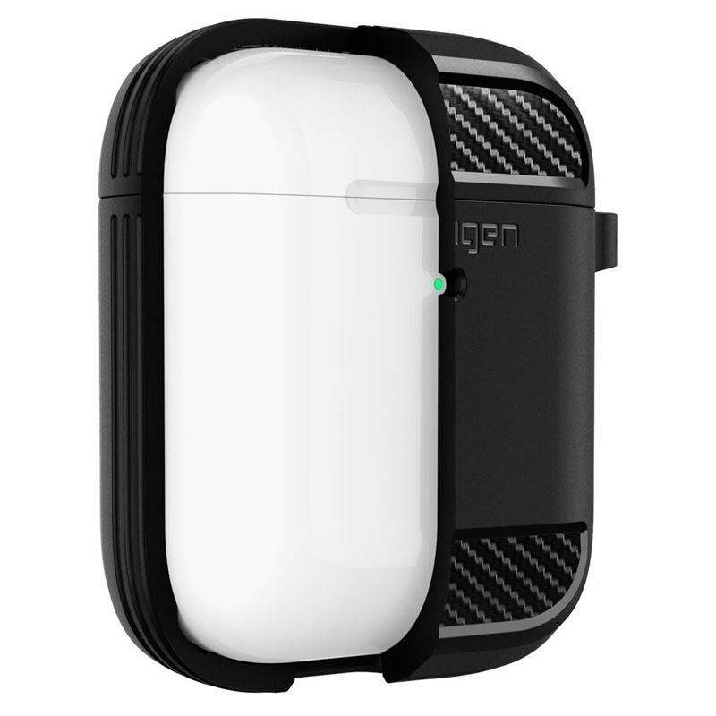 Spigen Rugged Armor, black - AirPods