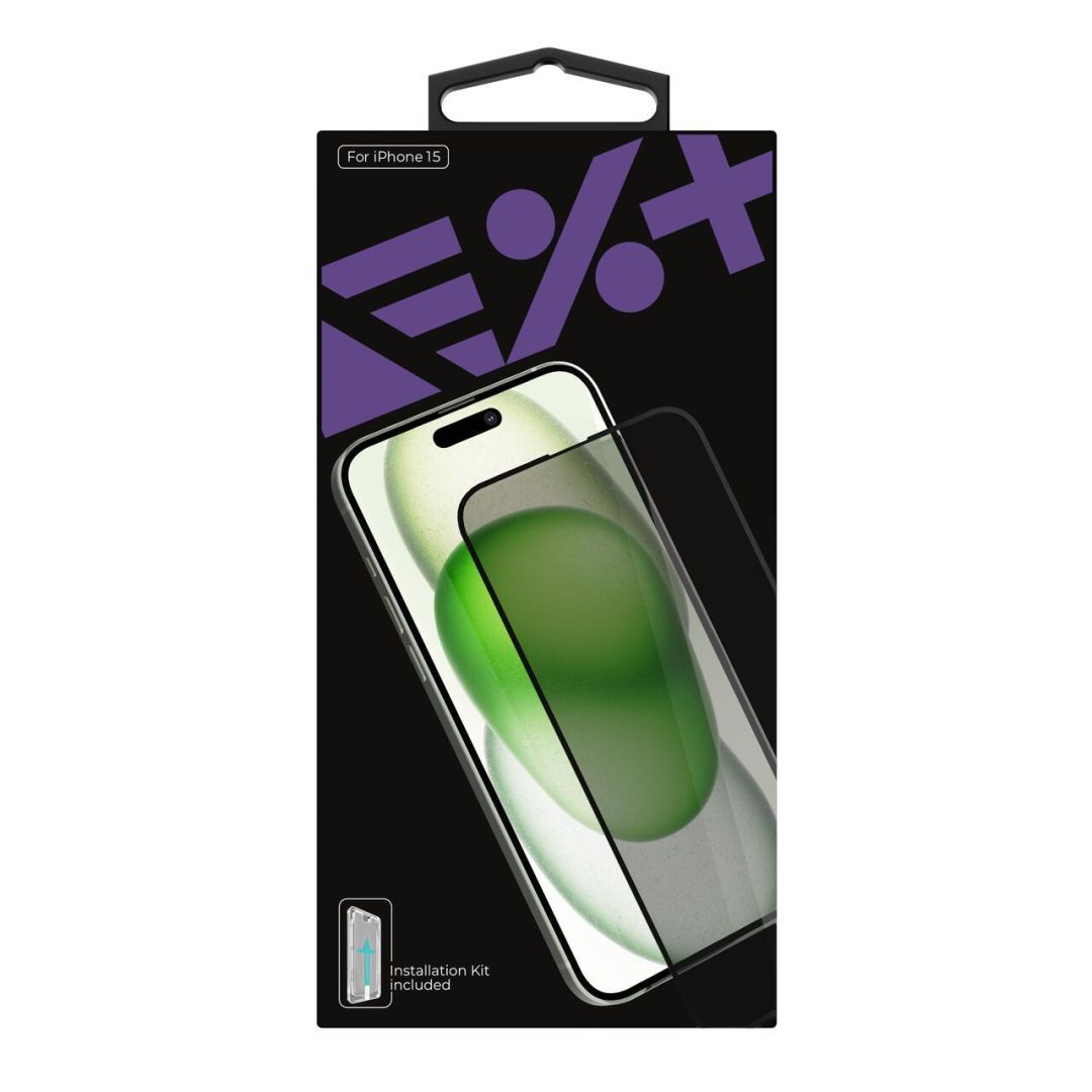 Next One All-rounder Privacy Glass Screen Protector for iPhone 15