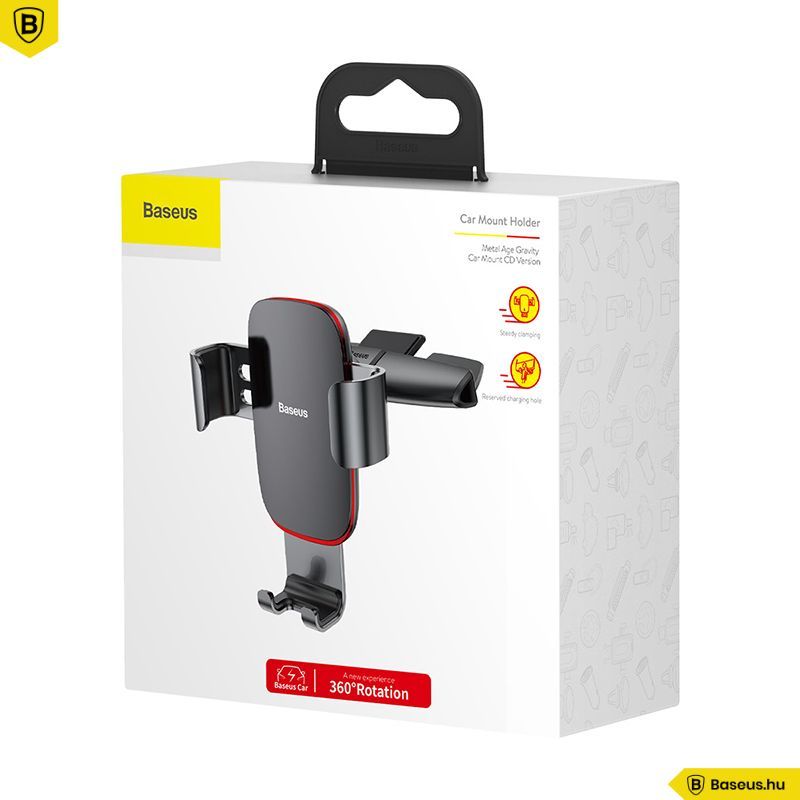 Baseus Metal Age Car Mount Black