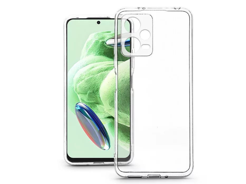 Haffner TF-0210 Xiaomi Redmi Note 12 5G/Poco X5 5G szilikon hátlap Clear