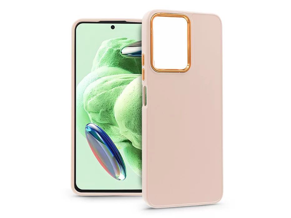 Haffner PT-6701 Xiaomi Redmi Note 12 5G/Poco X5 5G szilikon hátlap Pink