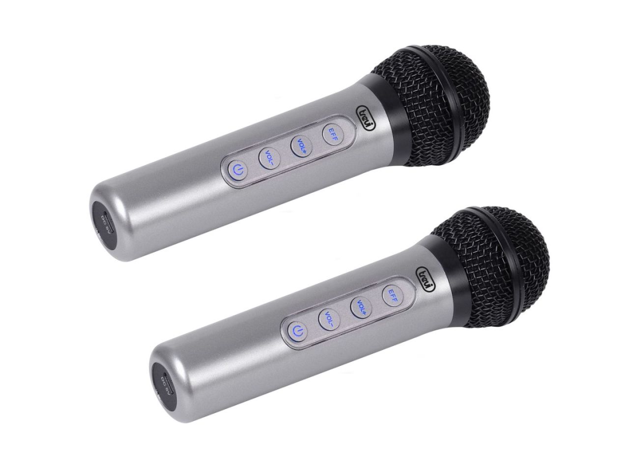 Trevi EM 415 R Wireless Microphone Silver/Black 2db/csomag