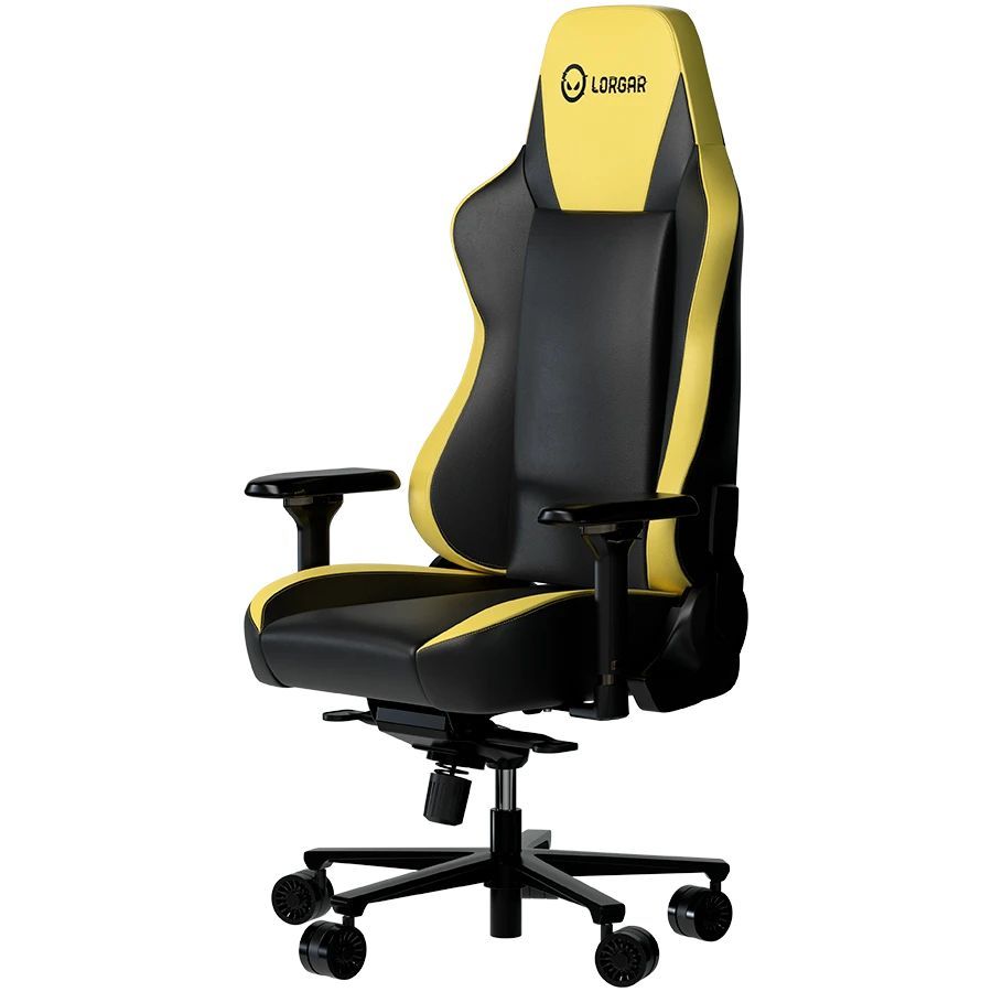 LORGAR Base 311 Gaming Chair Black/Yellow