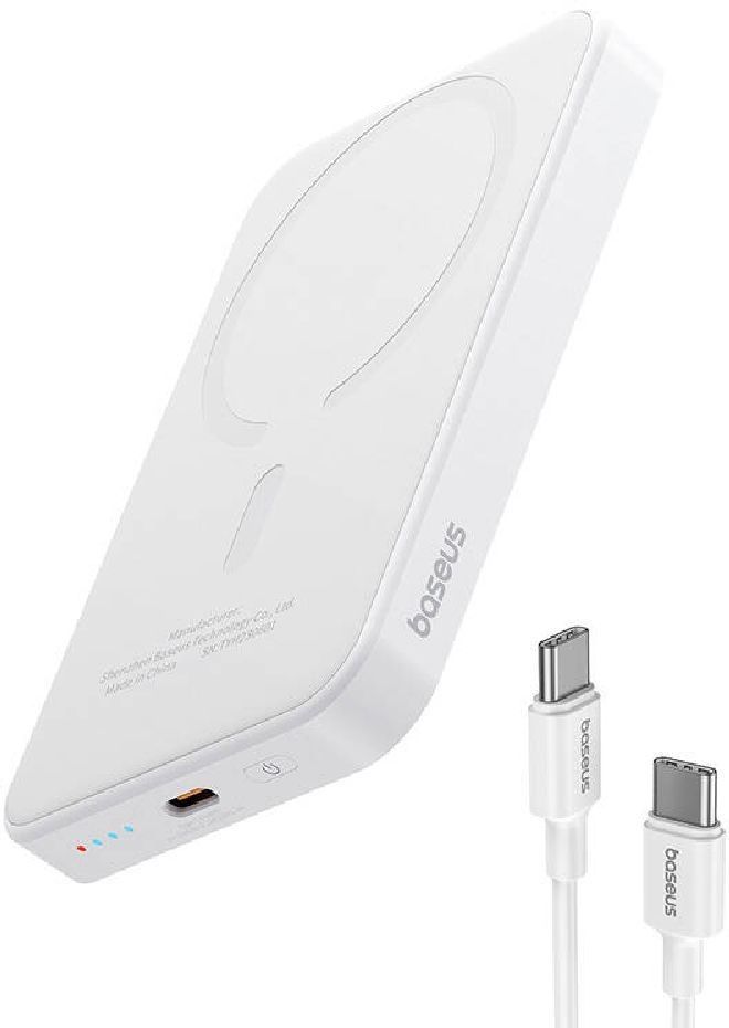 Baseus MagPro Magnetic 5000mAh PowerBank White