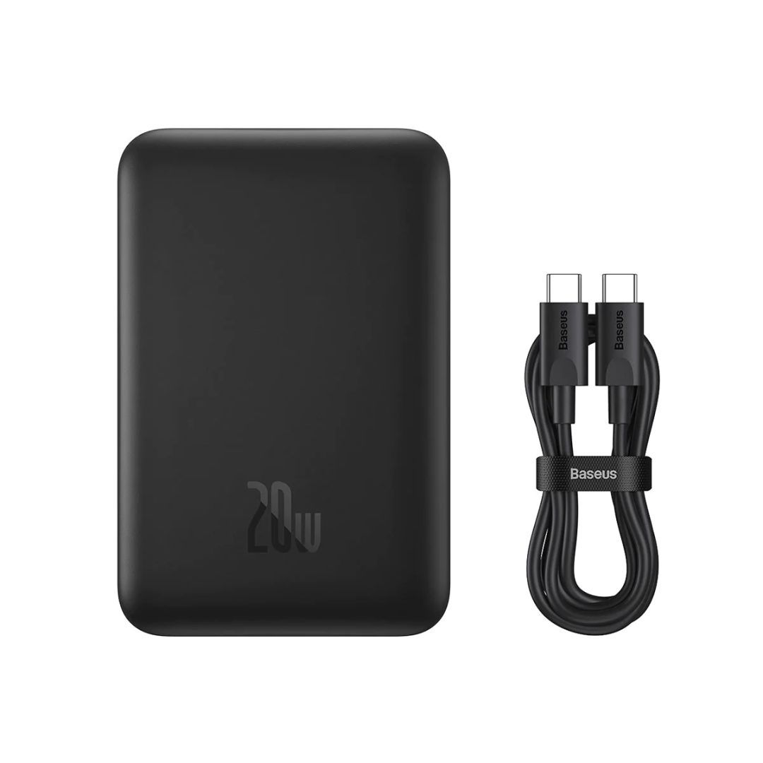 Baseus Magnetic 10000mAh Portable Charger 20W Powerbank Black