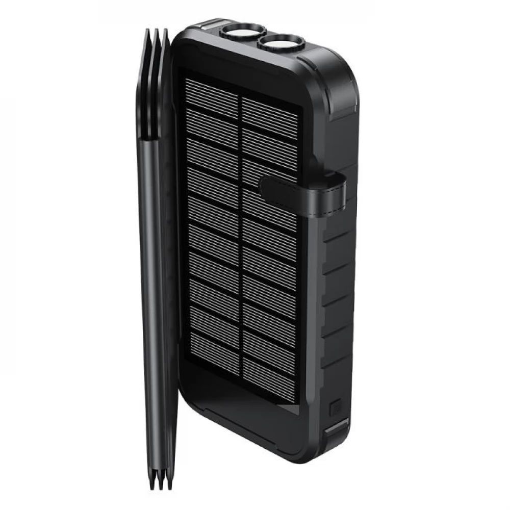 Boompods Neutron Fold Solar 16000mAh PowerBank Black