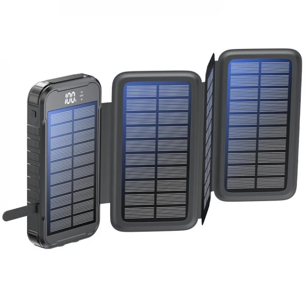 Boompods Neutron Fold Solar 16000mAh PowerBank Black