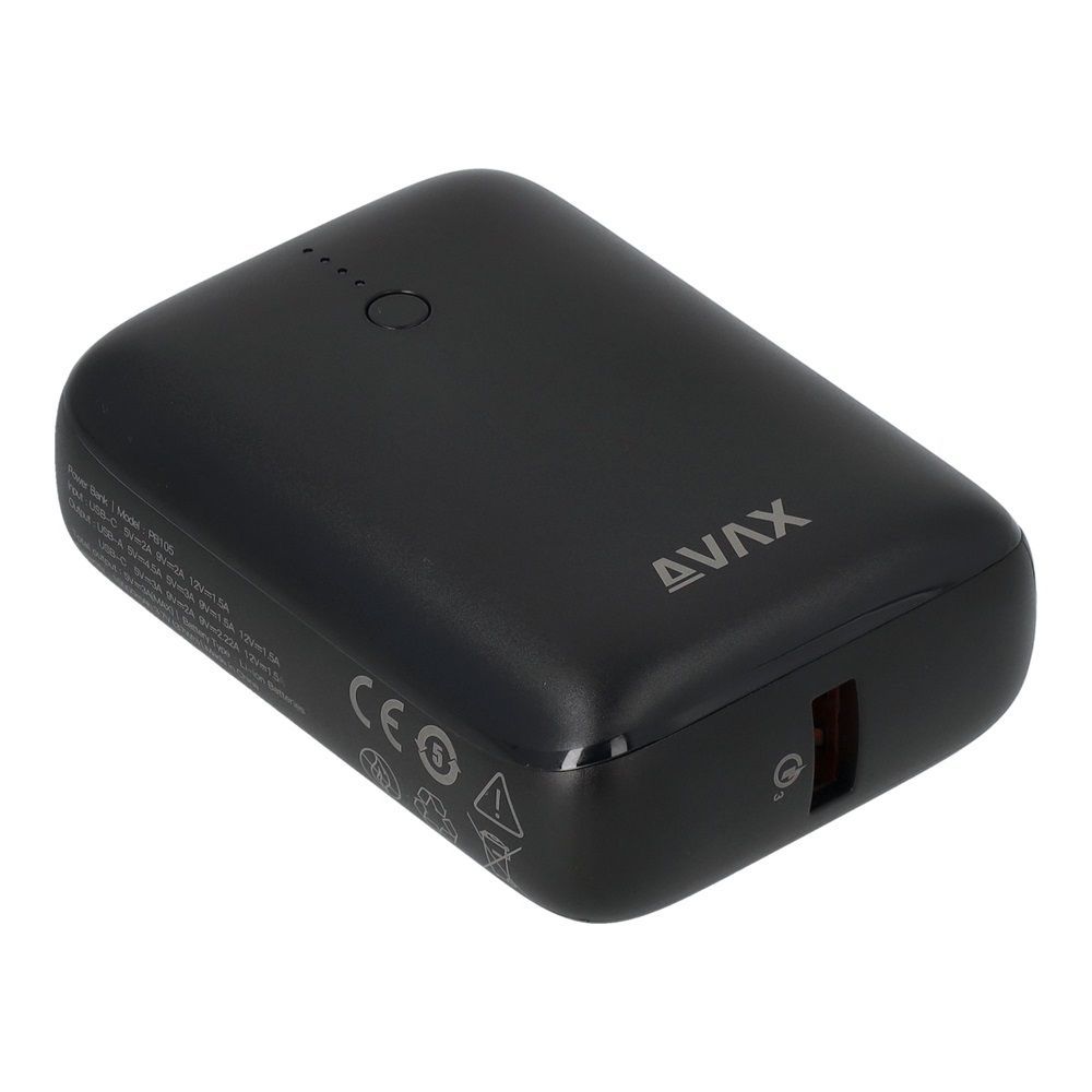 Avax PB105B MINI 10000mAh PowerBank Black