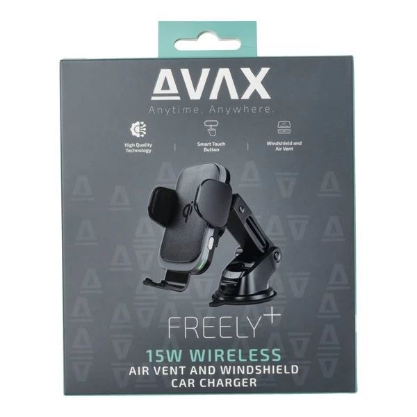 Avax WH601 Feely+ 15W Car Charger Black