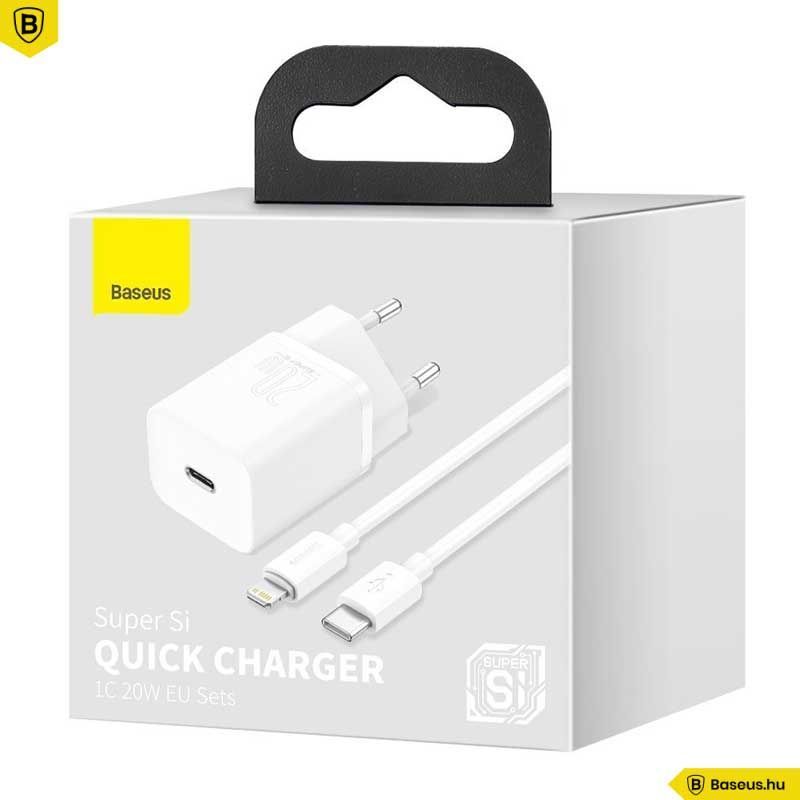 Baseus Super Si 1C 20W Quick Charger White