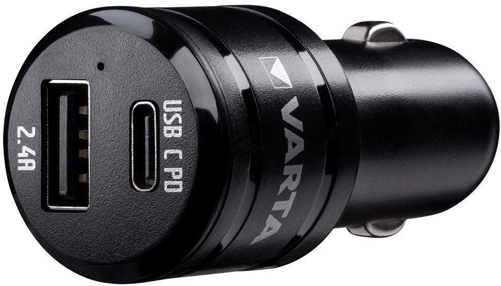 Varta Car Charger Dual USB Fast Black