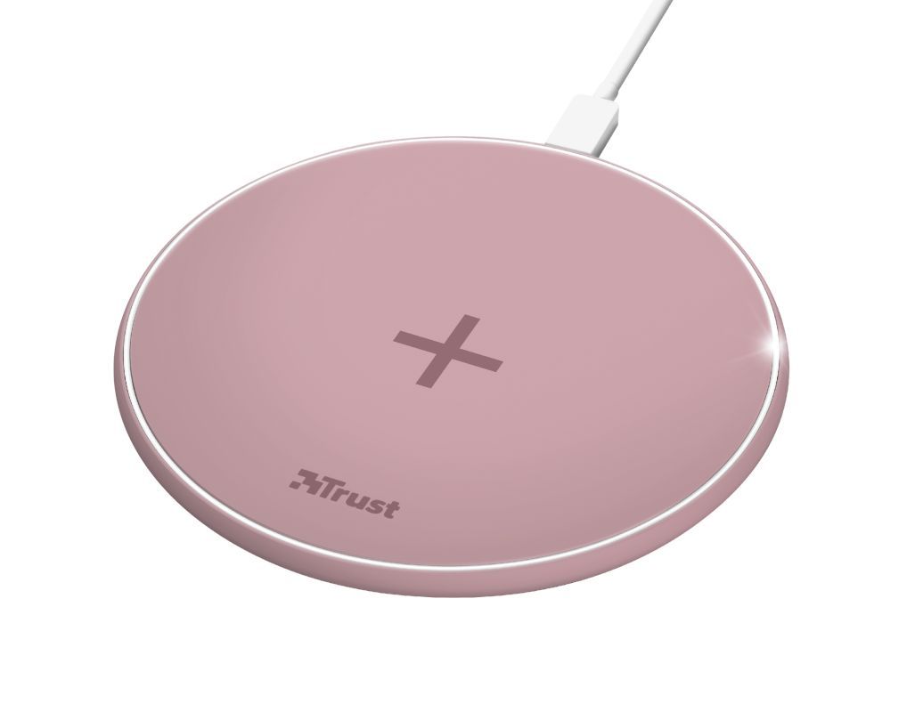 Trust Qylo Fast Wireless Charging Pad 7.5/10W Pink