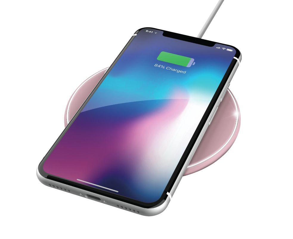 Trust Qylo Fast Wireless Charging Pad 7.5/10W Pink