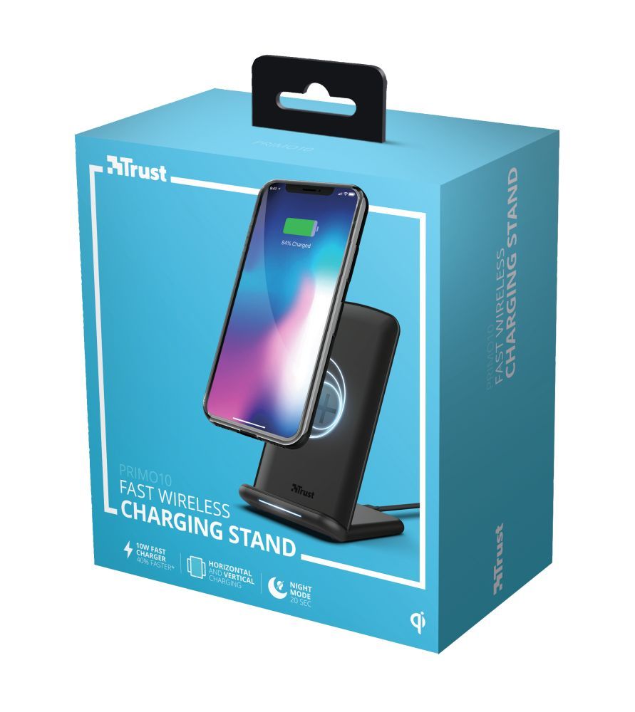 Trust Primo10 Wireless Fast-Charging Stand