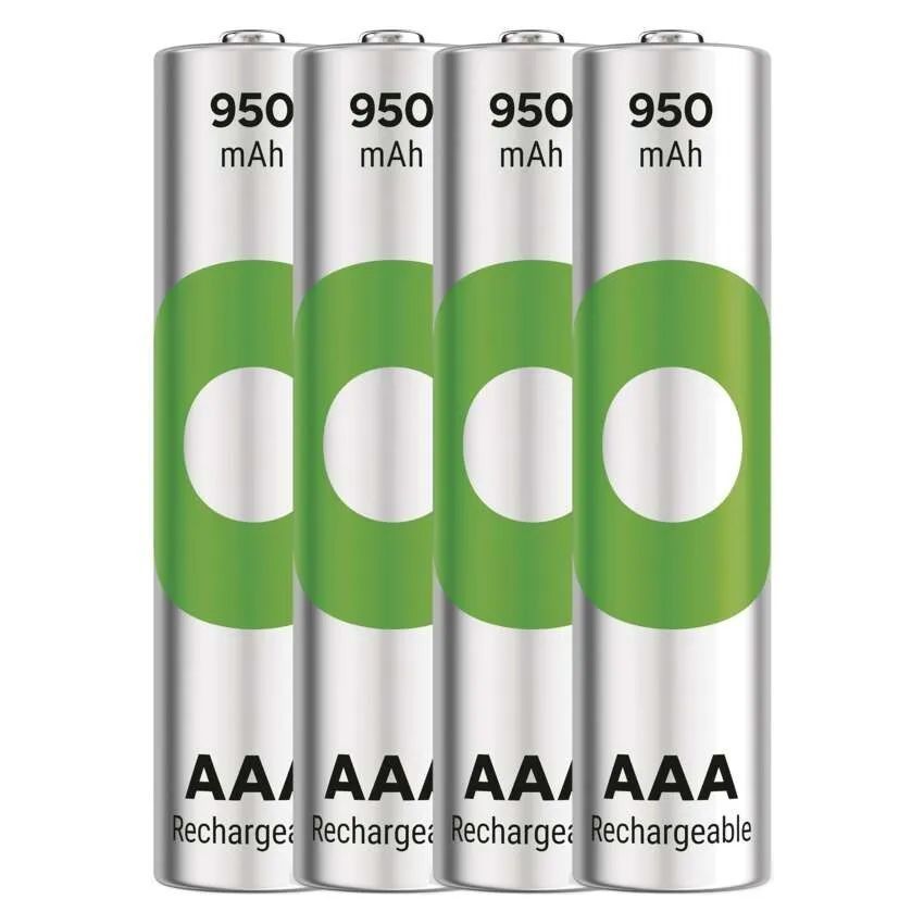 GP ReCyko 950mAh AAA Ni-MH akkumulátor 4db/csomag