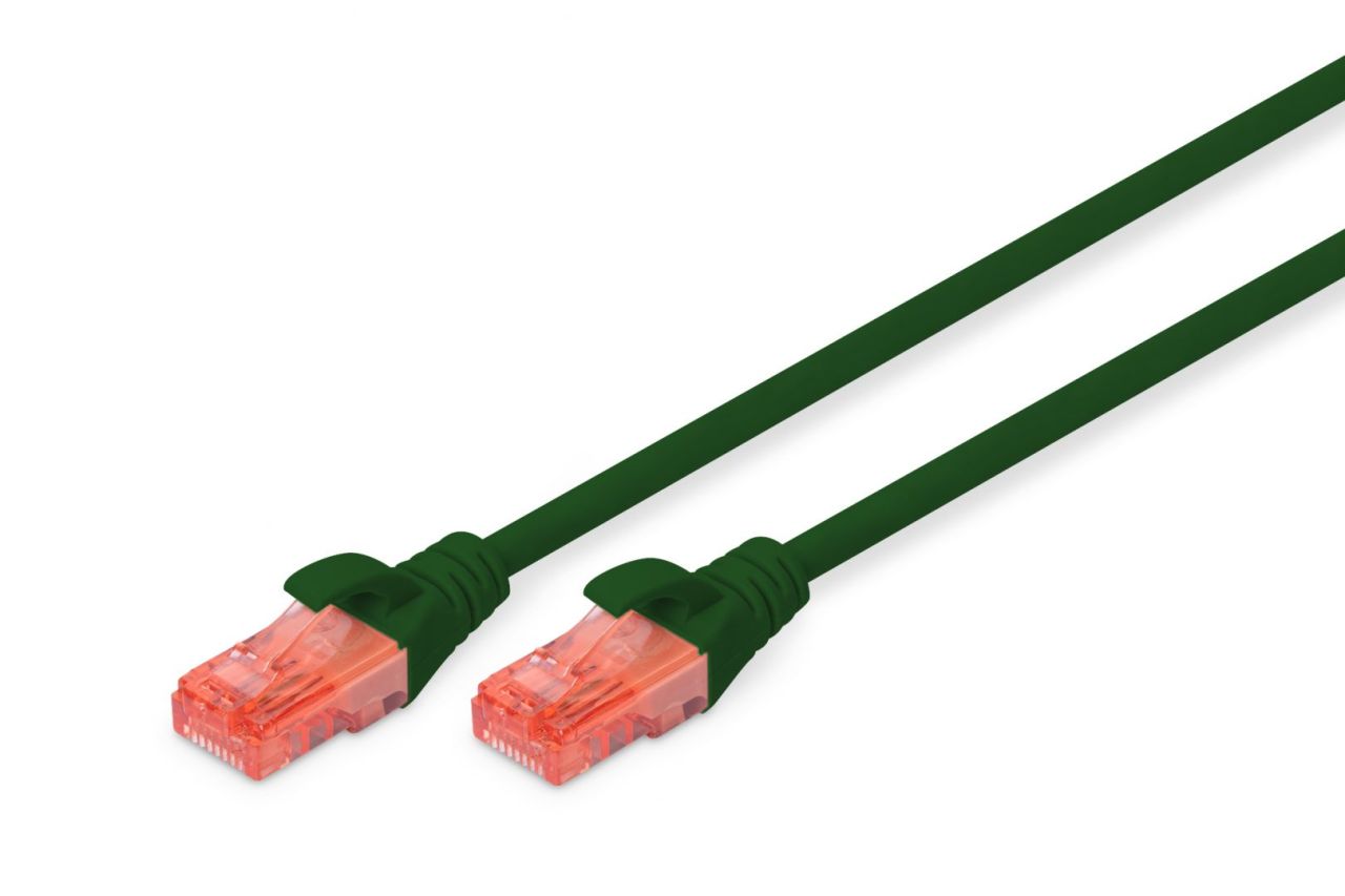 Digitus CAT6 U-UTP Patch Cable 3m Green