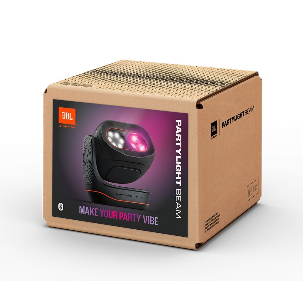 JBL Partylight Beam Partybox Black