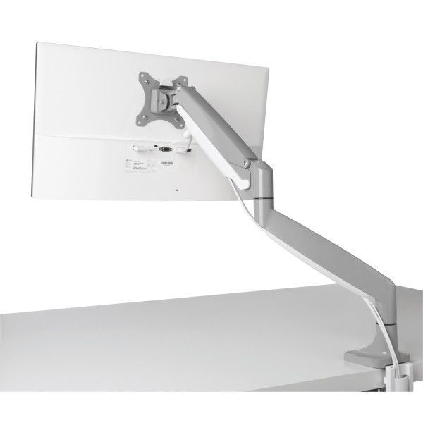 Kensington SmartFit One-Touch Height Adjustable Single Monitor Arm Silver