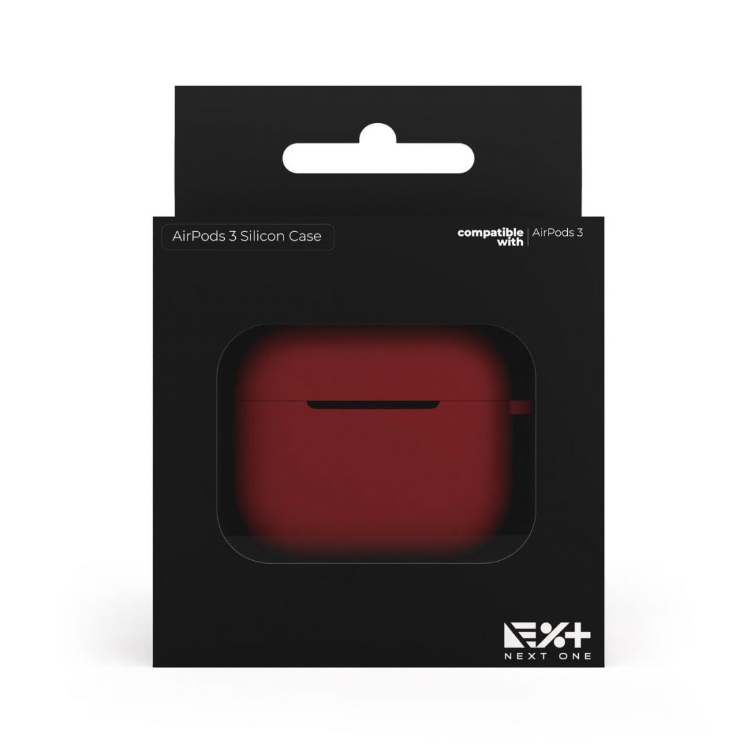 Next One Silicone Case for AirPods 3 Red