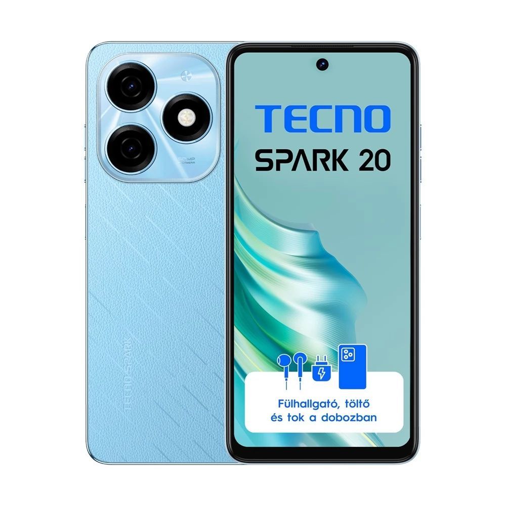 Tecno Spark 20 LTE 256GB DualSIM Magic Skin Blue