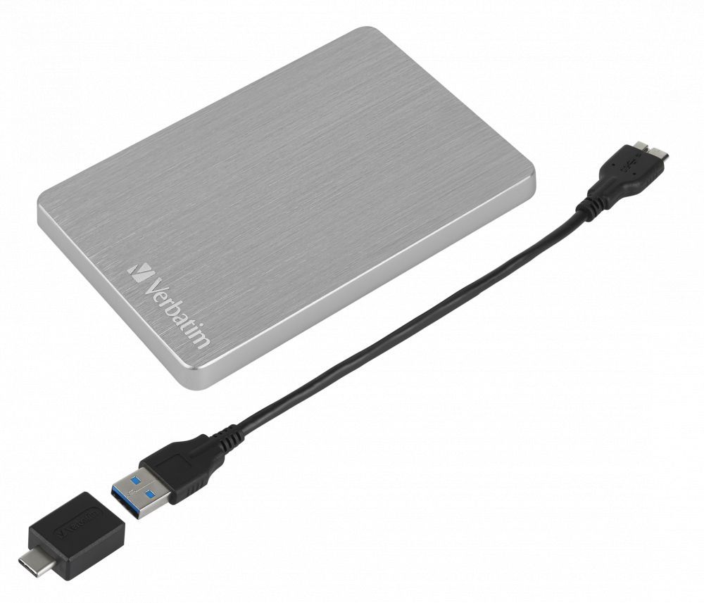 Verbatim 2TB 2,5" USB3.2 Store "n" Go Alu Slim Silver