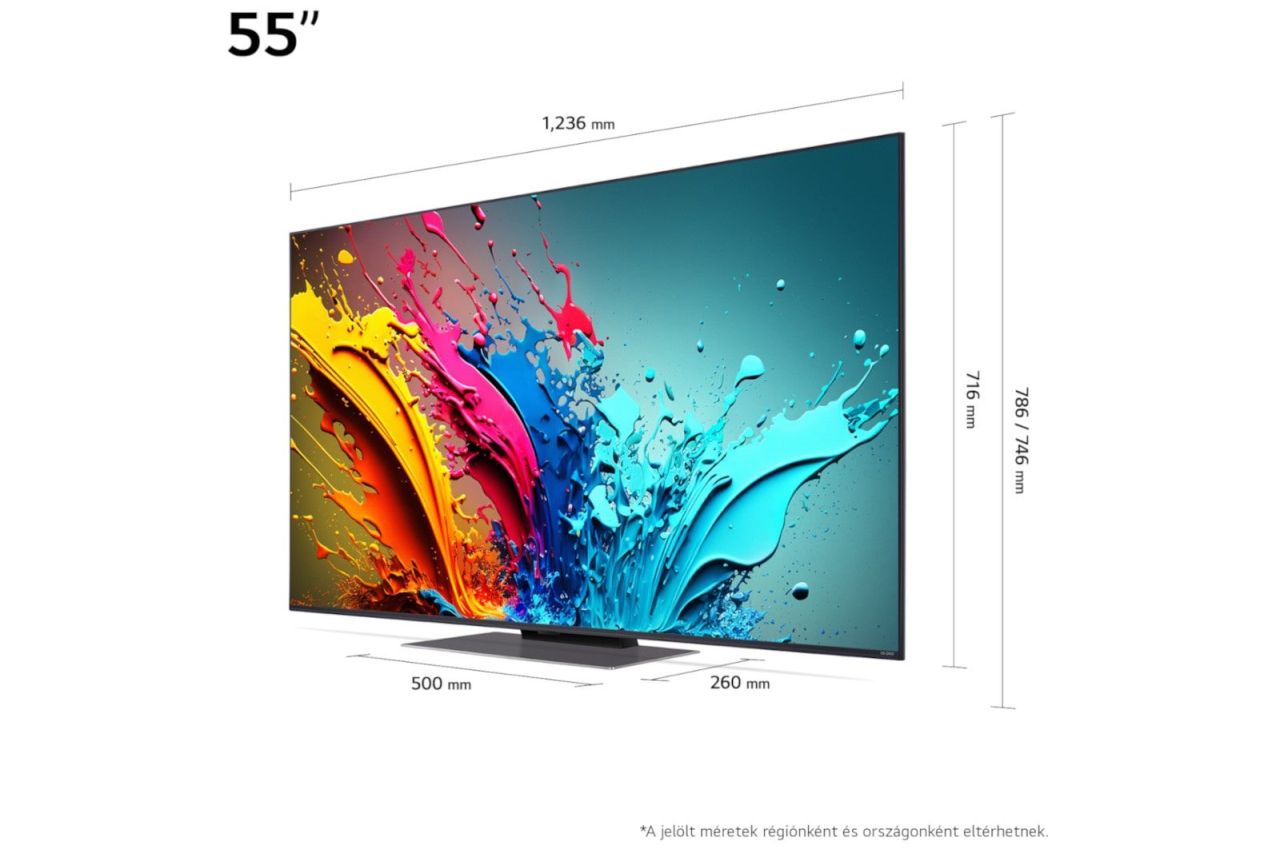 LG 55" 55QNED86T3A QNED Smart