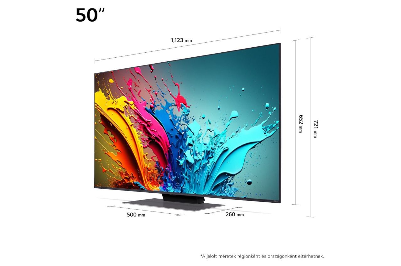 LG 50" 50QNED86T3A QNED Smart