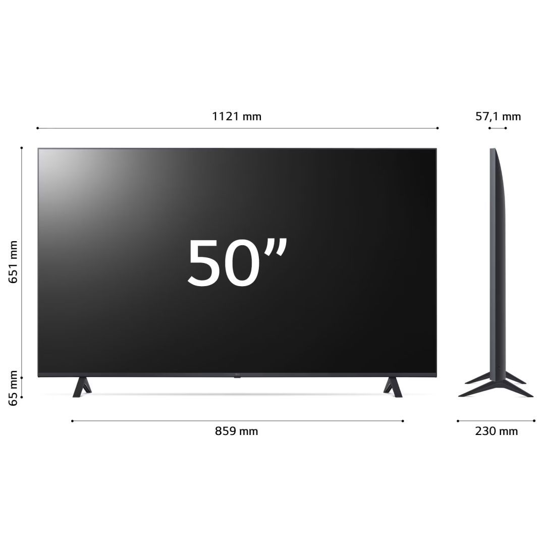 LG 50" 50UR78003LK LED Smart