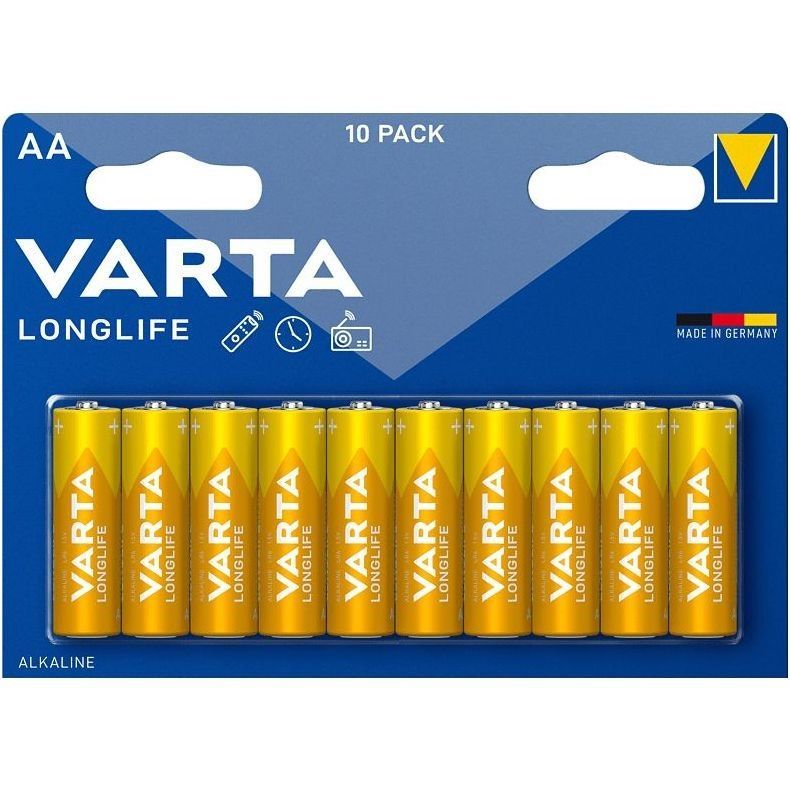 Varta AA Alkáli Elem 10db/csomag