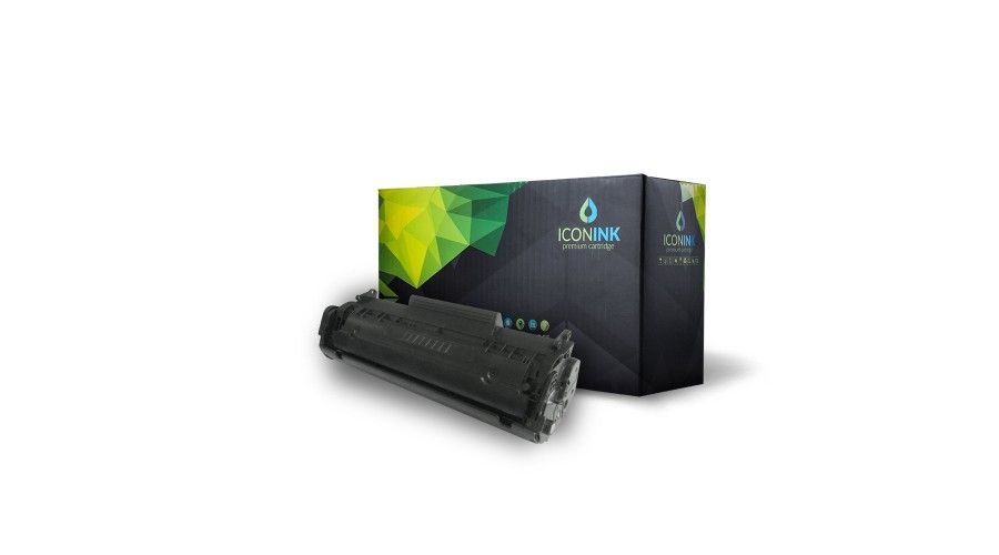 ICONINK Q2612A Black utángyártott toner