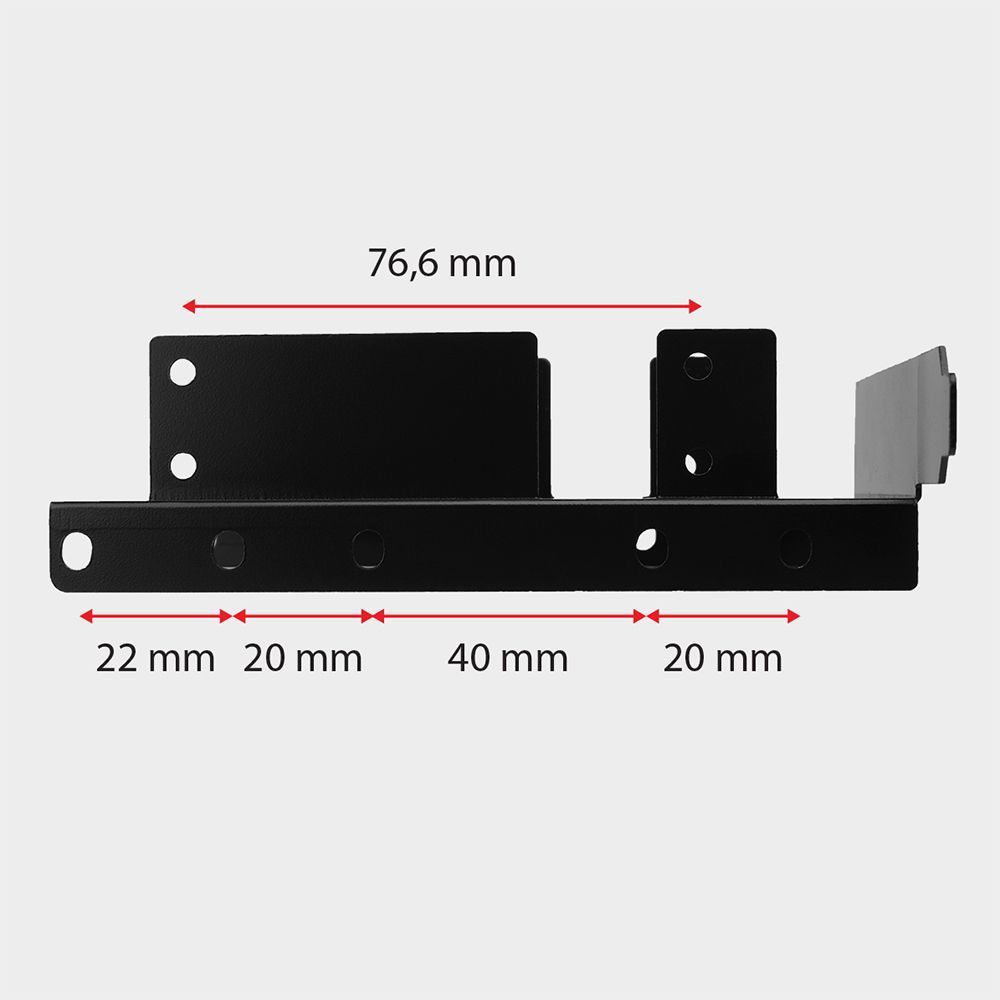 AXAGON RHD-P35 2x2.5" SSD/HDD & 1x3.5" HDD Bracket into PCI slot Black