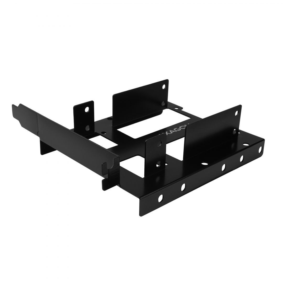 AXAGON RHD-P35 2x2.5" SSD/HDD & 1x3.5" HDD Bracket into PCI slot Black