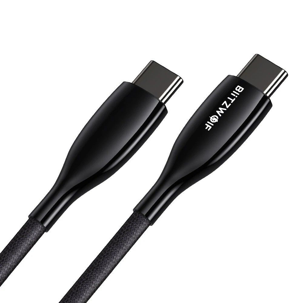 Blitzwolf BW-TC24 USB-C - USB-C töltőkábel 1,8m Black