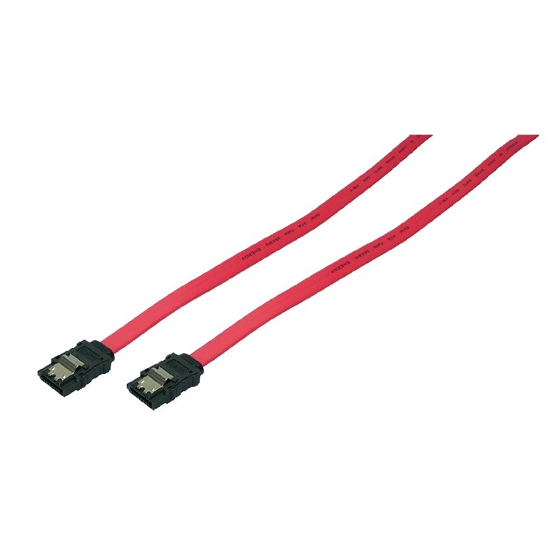 Logilink SATA Cable with Clip 90cm