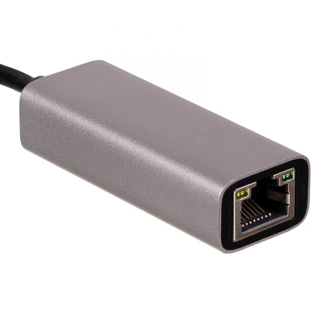 Akyga AK-AD-65 USB Type-C / RJ45 Adapter