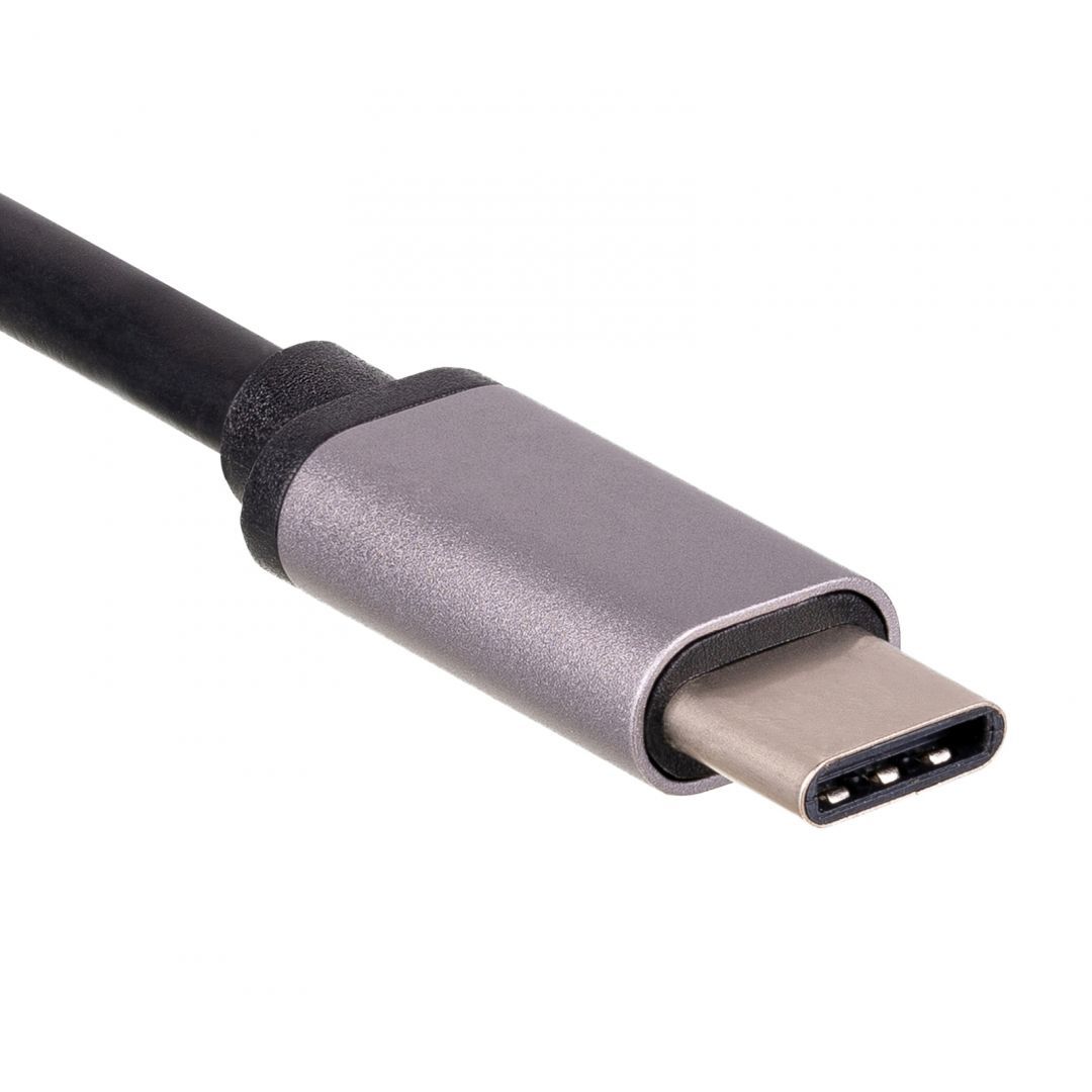 Akyga AK-AD-65 USB Type-C / RJ45 Adapter